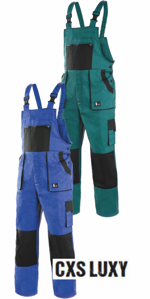 Kalhoty Lux Emil montérkové laclové prodloužené