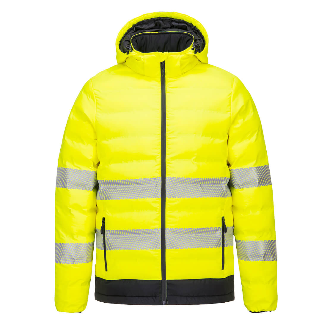  Vyhřívaná reflexní zimní  bunda Hi-Vis