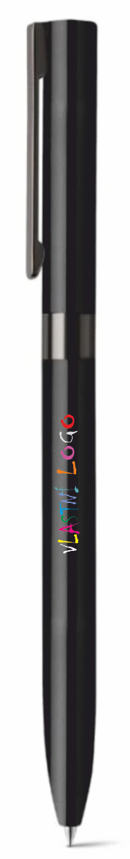 Hliníkové kuličkové pero CLARE s potiskem