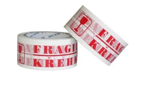 Lepící páska KŘEHKÉ