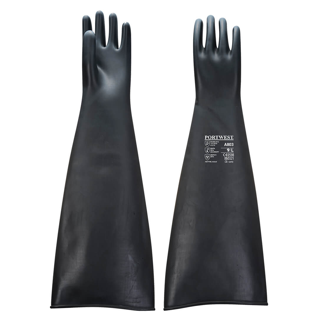 Rukavice Heavyweight Latex Rubber Gauntlet 600mm