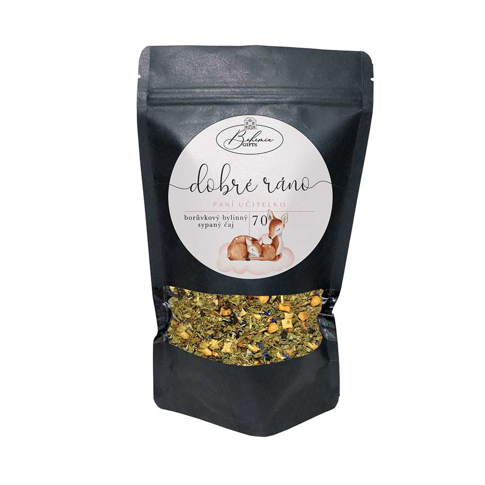 Bylinný sypaný čaj 70 g – Dobré Ráno Paní Učitelko