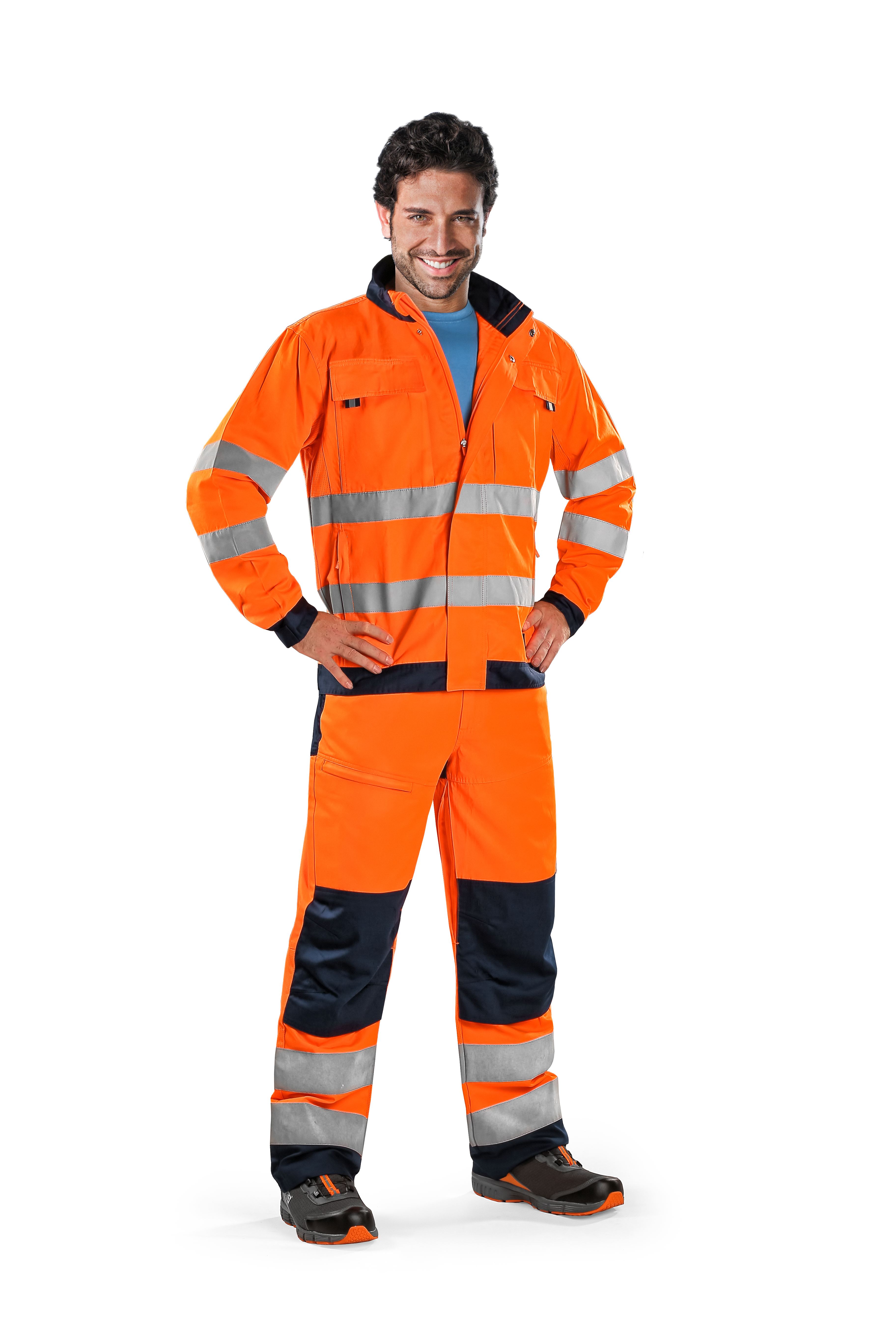 Letní kalhoty reflexní CXS HALIFAX