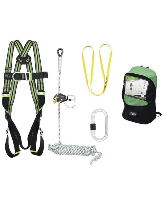 Souprava pro práci na střechách