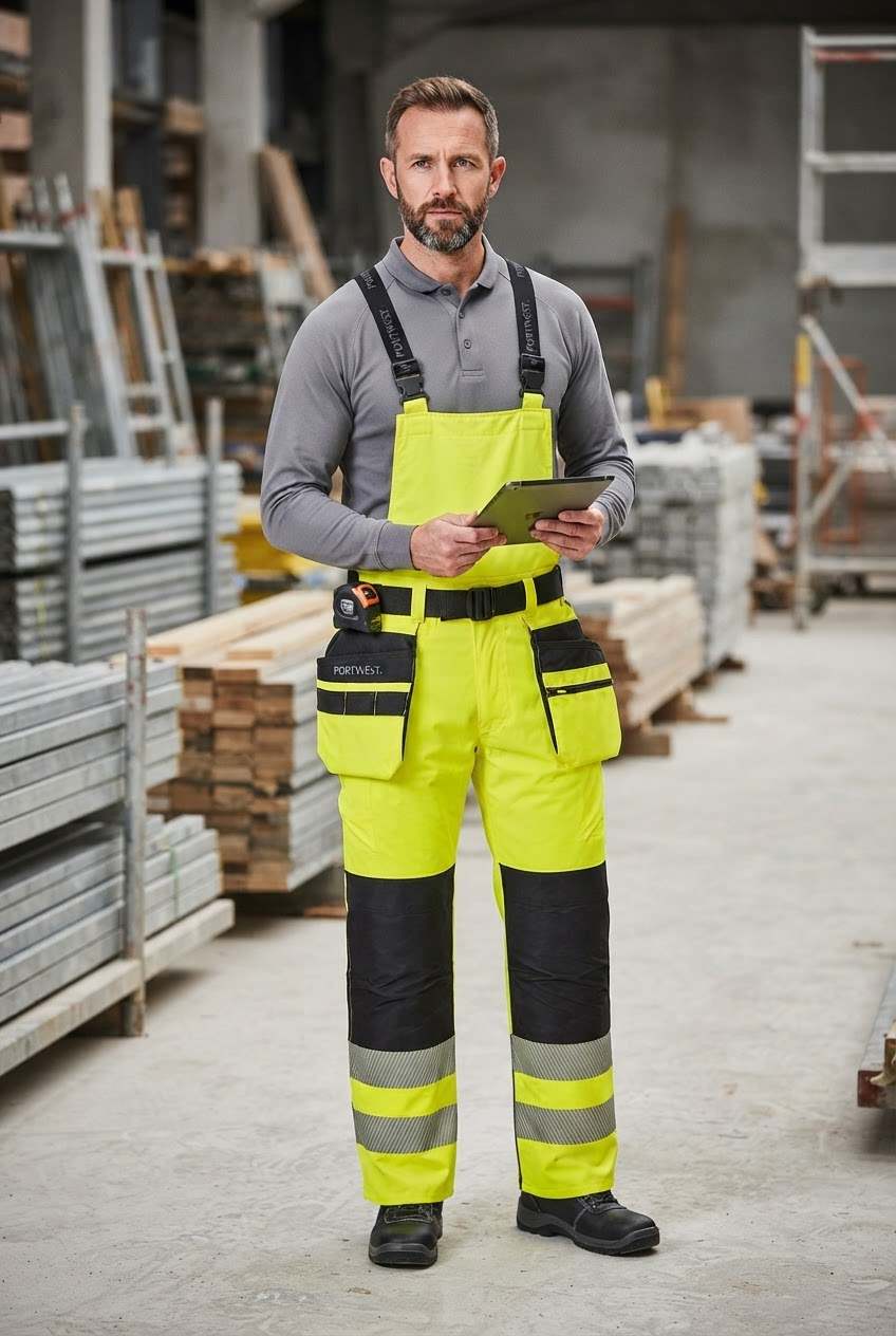 PW3 Hi-Vis zimní kalhoty