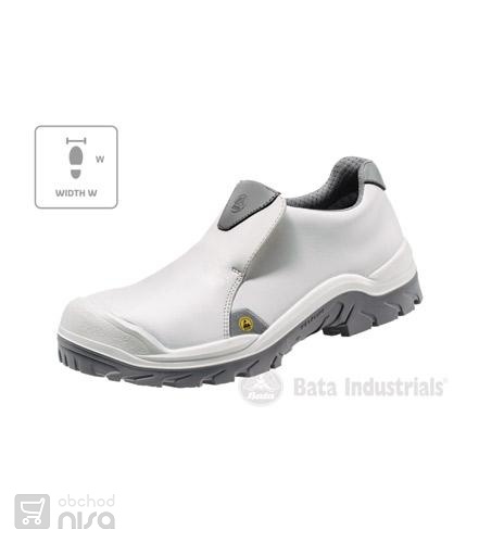 Pracovní obuv bílá Baťa antistatická S3