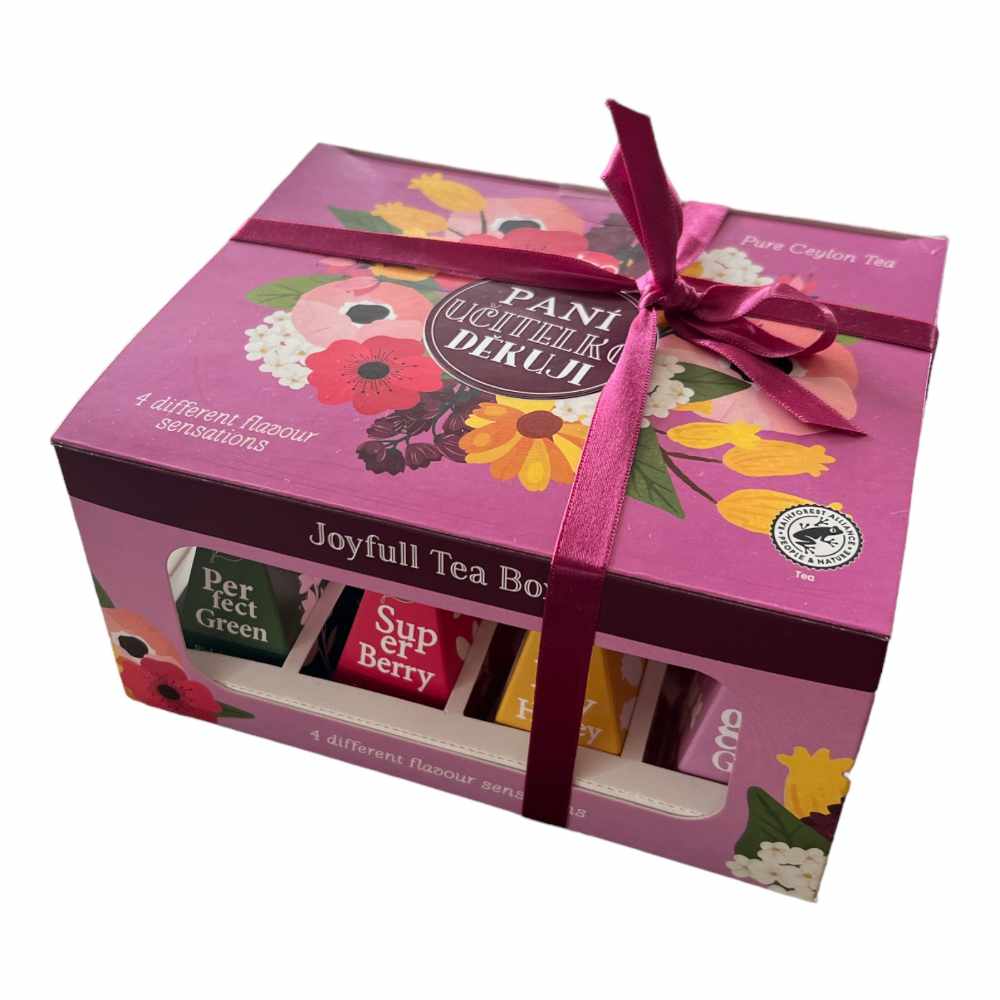 Dárková sada čajů Pyramid Tea Box 12x 2g – pro paní učitelku