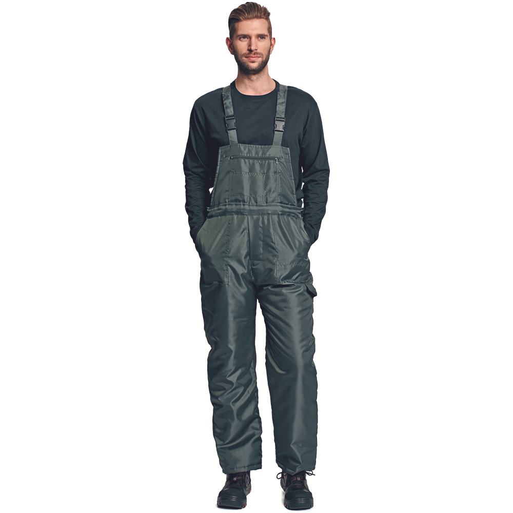 Zateplené kalhoty TITAN zelená