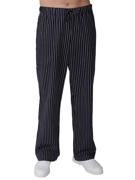 kuchařské kalhoty černé