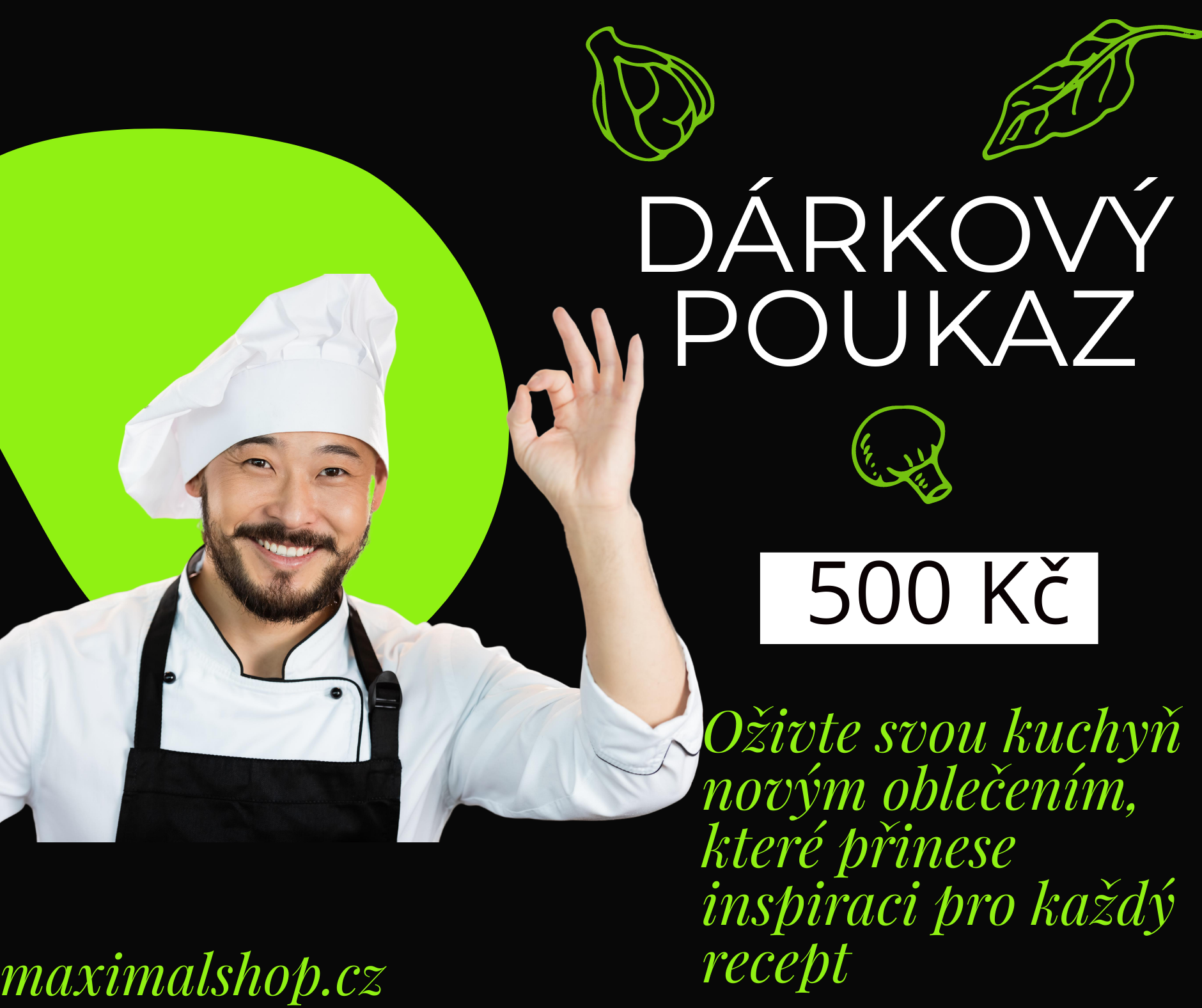 Dárkový poukaz 500 Kč