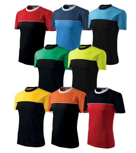 Tričko unisex barevné COLORMIX1