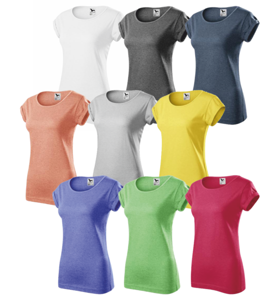 Melírované dámské tričko FUSION1