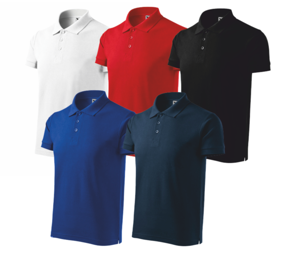  Polokošile Pánská Cotton Heavy1