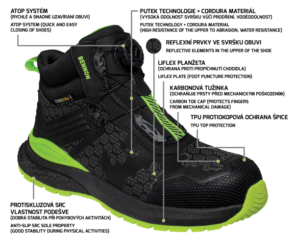 Pracovní obuv  PREDATOR S3 HIGH
2