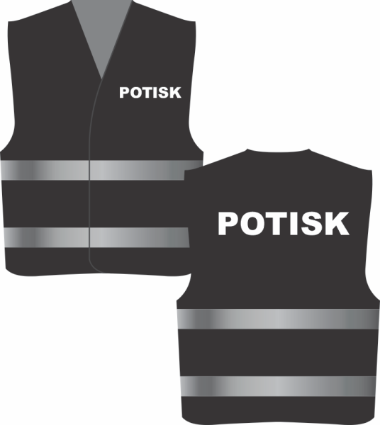 Reflexní vesta s POTISKEM42