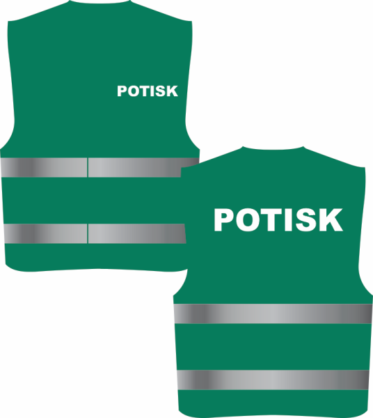 Reflexní vesta s POTISKEM21