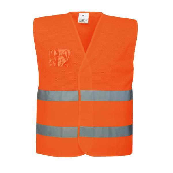 PORTWEST Síťovaná reflexní vesta HiVis1