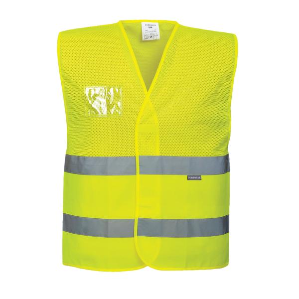 PORTWEST Síťovaná reflexní vesta HiVis2