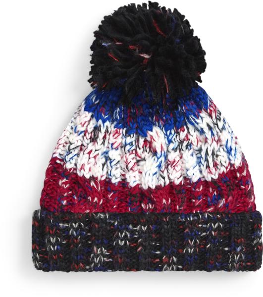 Čepice s bambulí Corkscrew8