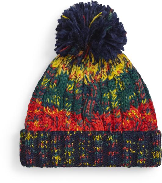 Čepice s bambulí Corkscrew10