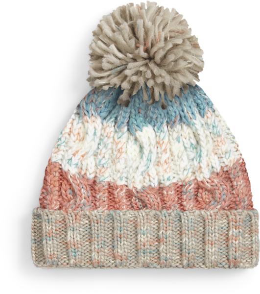 Čepice s bambulí Corkscrew19