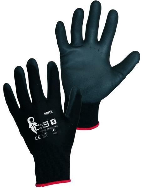 Rukavice černé BRITA3