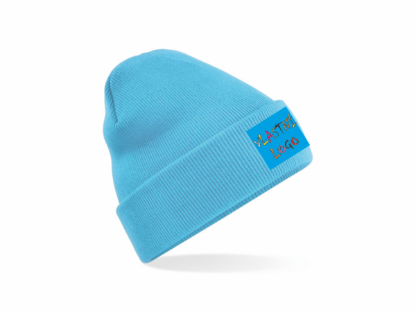 Originální zimní čepice s potisknutelnou nášivkou16