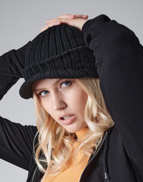 Beechfield Čepice Peaked Beanie0