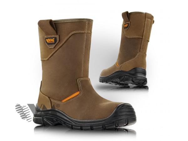 EDINBURGH poloholeňová bezpečnostní obuv0