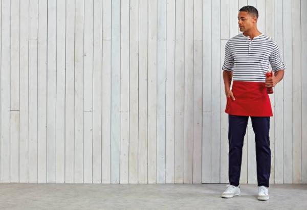 Premier Krátká zástěra do pasu s kapsou Colours PR15533