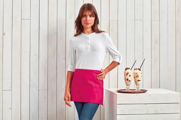 Premier Krátká zástěra do pasu s kapsou Colours PR1550