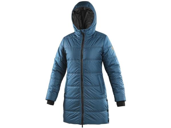 Dámský dlouhý kabát černý  Wichita2