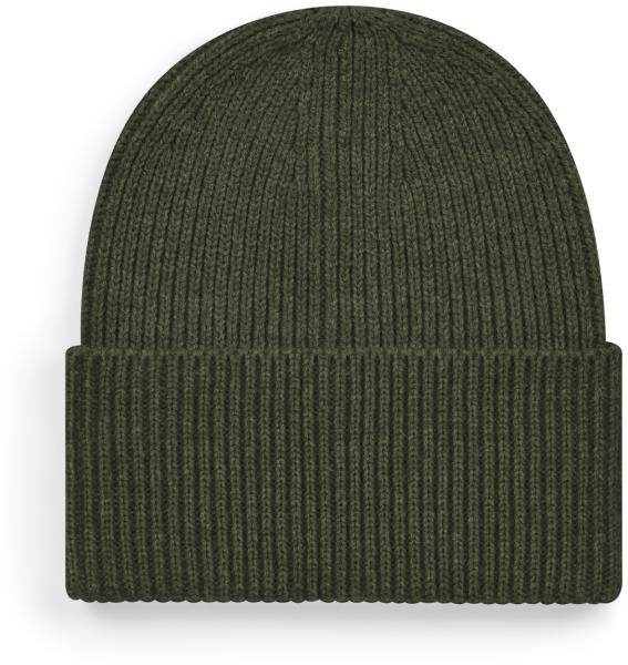 Dlouhá pletená čepice s manžetou B384R14