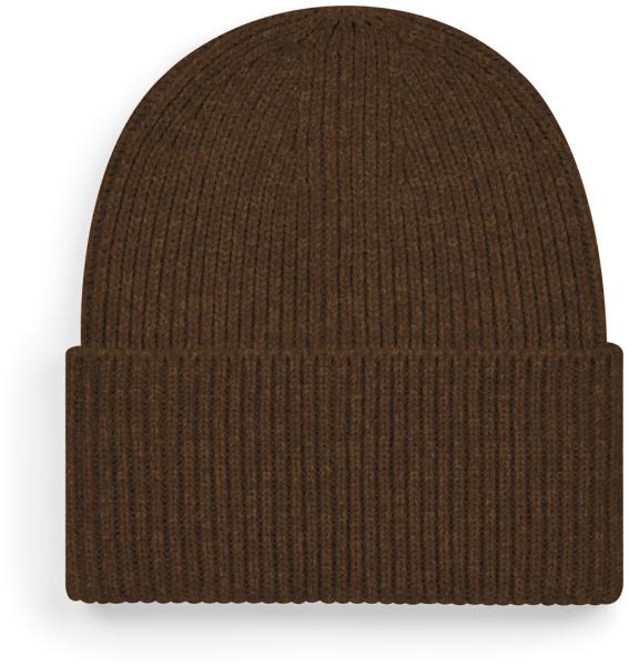 Dlouhá pletená čepice s manžetou B384R18