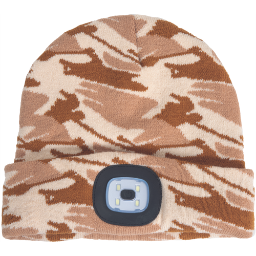 Zimní čepice DEEL LED lampa2