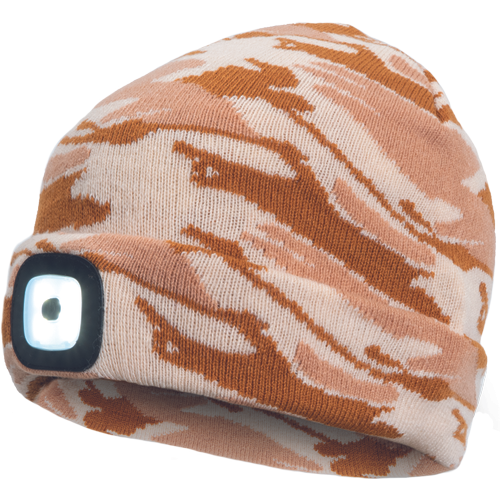 Zimní čepice DEEL LED lampa0