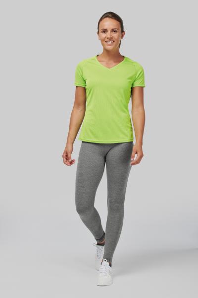 Dámské sportovní tričko s výstřihem do V PA4770