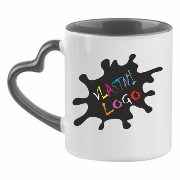 Hrnek s uchem ve tvaru srdce s vlastním potiskem5