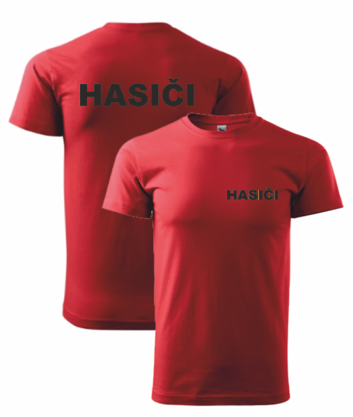 Červené pánské triko pro hasiče9