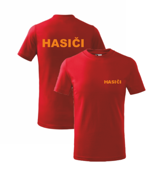 Červené dětské triko pro hasiče6