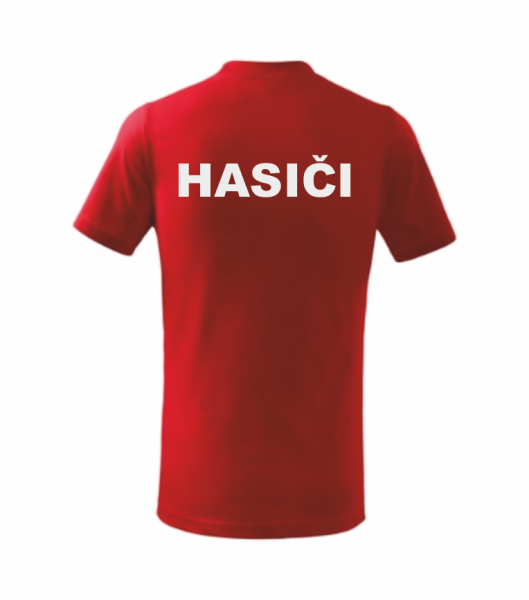 Červené dětské triko pro hasiče2