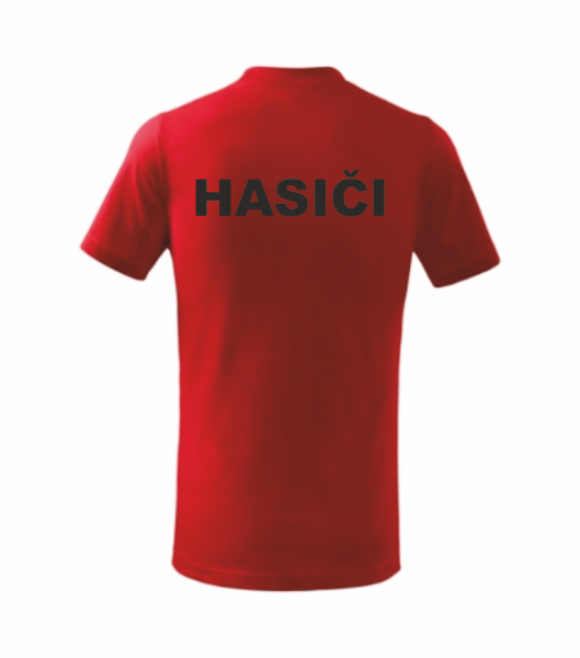 Červené dětské triko pro hasiče11