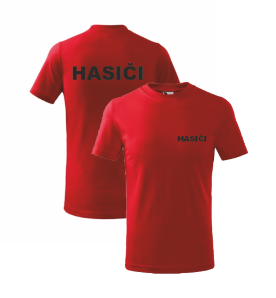 Červené dětské triko pro hasiče9