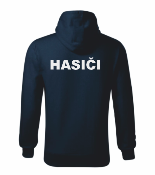 Tmavě modrá mikina pro hasiče1