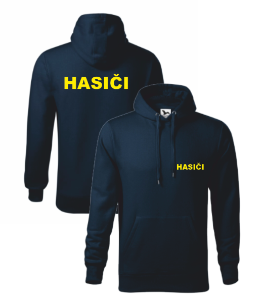 Tmavě modrá mikina pro hasiče2