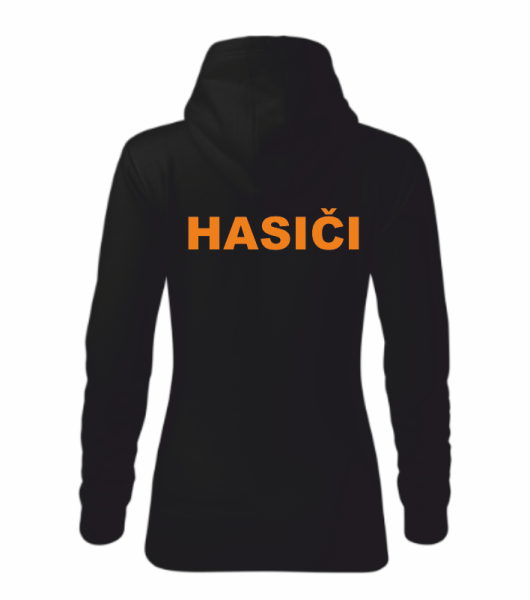  Černá dámská mikina pro hasiče3