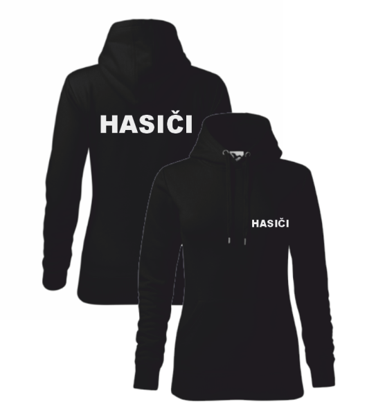  Černá dámská mikina pro hasiče4