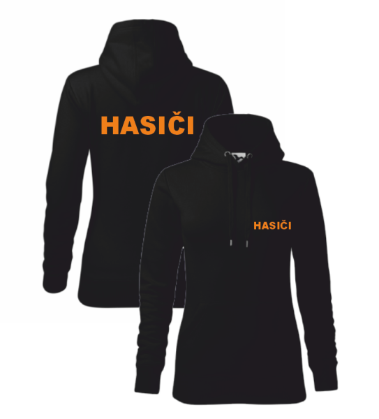  Černá dámská mikina pro hasiče1