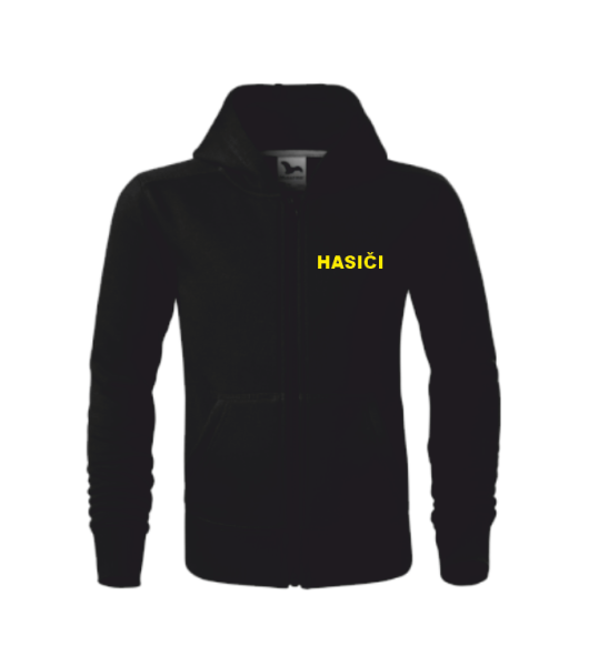 Černá dětská mikina pro hasiče1