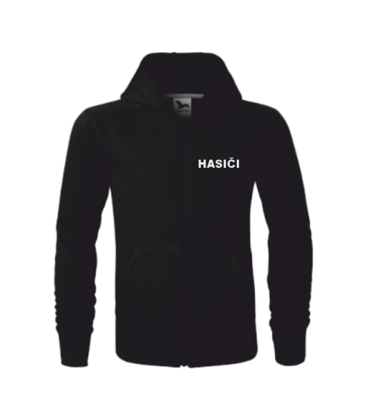 Černá dětská mikina pro hasiče4